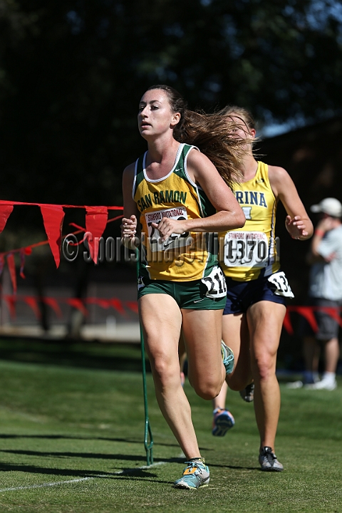 2013SIXCHS-098.JPG - 2013 Stanford Cross Country Invitational, September 28, Stanford Golf Course, Stanford, California.